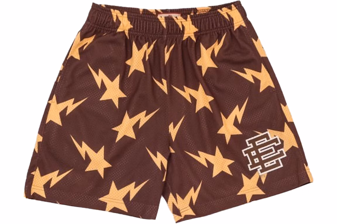 Eric Emanuel x BAPE Miami Basic Short – Brown